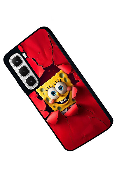 BGAKSESUAR Infinix Hot 60 İ Matte Compatible Black Case – Soft Silicone, Protective, Shock-Absorbing Cover