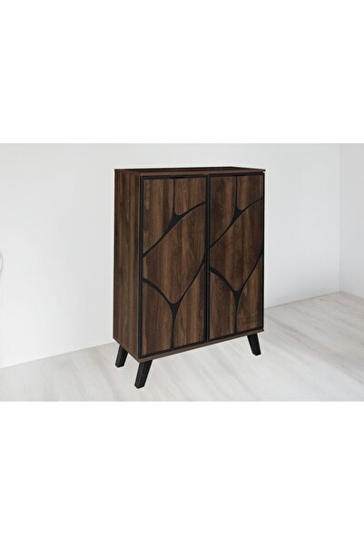 SADANHOME دولاب أحذية متعدد الأغراض 80×35×110- بني