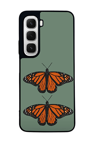 BGAKSESUAR حافظة سوداء متوافقة مع هاتف Infinix Hot 60 - سيليكون ناعم، واقي، غ...