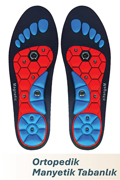 Akestoria Med Ortopedik Manyetik Tabanlık , Masajlı Refleksoloji , Bellek Köp...