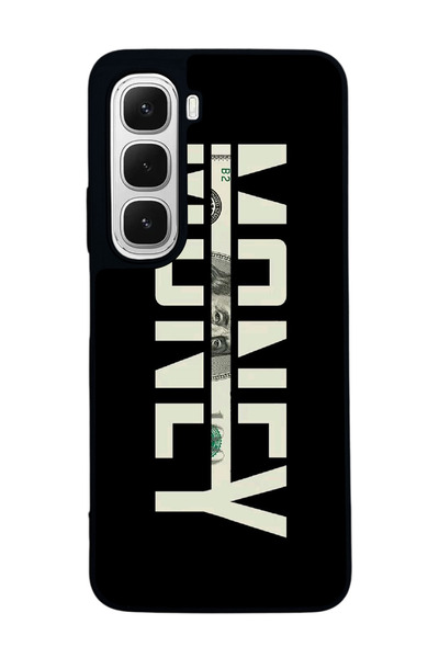 BGAKSESUAR حافظة سوداء متوافقة مع هاتف Infinix Hot 60 I Matte - سيليكون ناعم،...