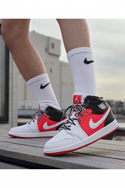 Nike Air Jordan 1 Mid Se Women's Sports Shoes Fb4417-016