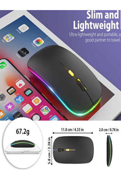 OEM Mouse Wireless Slim, Dual Mode Bluetooth/2.4 GHz, 1600 DPI, cu Nano Receiver – Negru