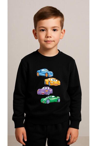 playwear Παιδικό Φούτερ Σετ 4ARABA με στάμπα για κορίτσια και αγόρια, με λαιμ...