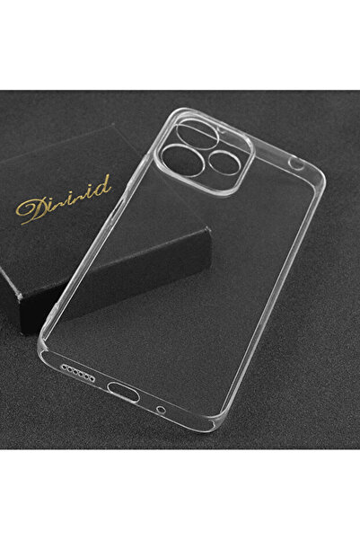 OSG Xiaomi Redmi 13 Compatible Transparent Non-Yellowing Premium Shock-Absorbing Camera Protection Framed Case