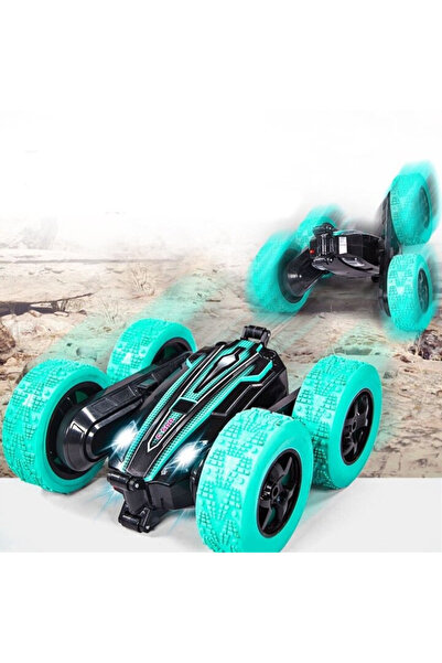 Bebelul Twister Stunt Car RC with Remote Control and Gesture Control, LED, 360 Stunts