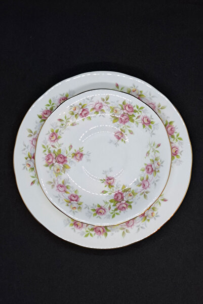 Duchess Haziran Buketi Fine Bone China Coffee/Tea Cup and Saucer 3 Pieces 150 ml