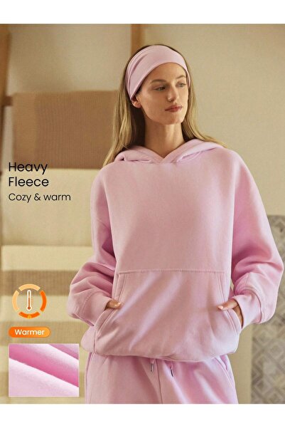 EYAX MODA Hanorac cu glugă pentru femei, mărime mare