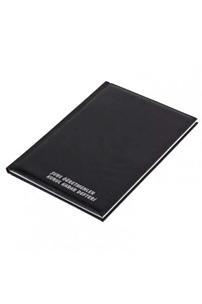 Gülpaş Branch Teaching Board Minutes Book Faux Leather Cover 100 Sheets