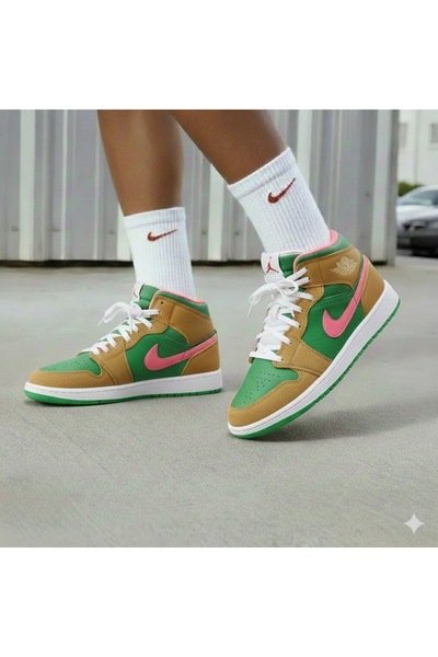 Nike Air Jordan 1 Mid Men's Unisex Sports Shoes Dx4332-700