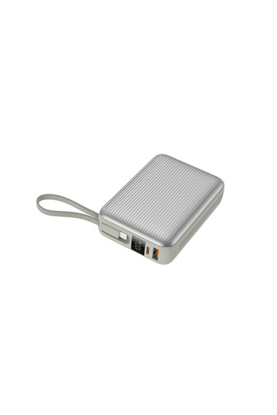 realpower 20000mAh Powerbank 22.5W Kablolu ve Led Display