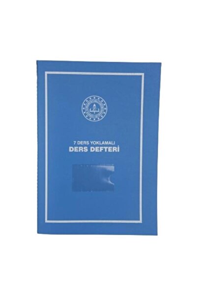 Gülpaş Lesson Notebook with Attendance 678 Class 7 Lesson Plastic Cover