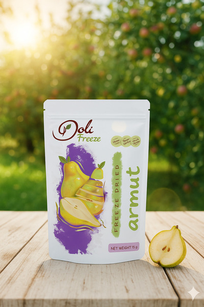 Doli Freeze Freeze Dried Dondurularak Kurutulmuş Armut 15 Gram