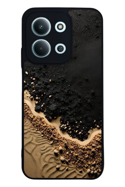 BGAKSESUAR Xiaomi Redmi 15C Matte Compatible Black Case – Soft Silicone, Prot...