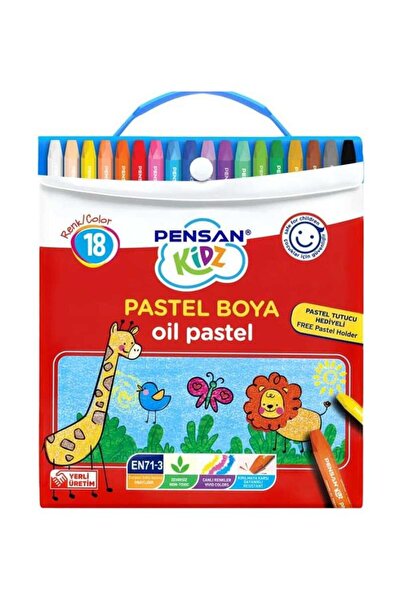 Pensan Kidz Crayons with Bag 18 Color Set