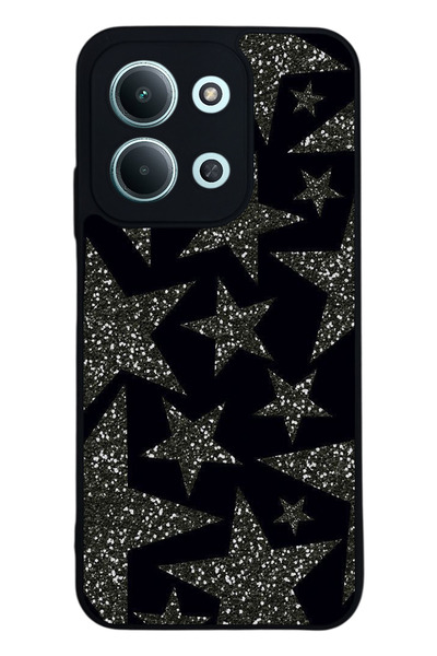 BGAKSESUAR حافظة سوداء متوافقة مع هاتف Xiaomi Redmi 15C - سيليكون ناعم، واقي،...