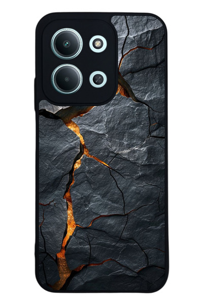 BGAKSESUAR Xiaomi Redmi 15C Matte Compatible Black Case – Soft Silicone, Prot...