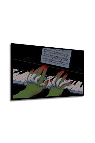 Caddemia Διακοσμητικό Ξύλινο Τετράγωνο Πίνακας με Εμφάνιση Κορνίζας, Πίνακας ...