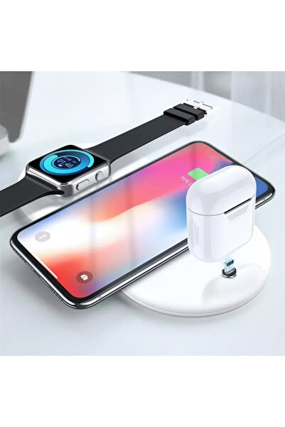 Gonga Qi 3in1 wireless charger, universal, Gonga® White