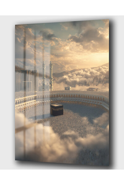 DEKA AKSESUAR MÜKEMMEL KABE GÖRÜNTÜSÜ CAM TABLO