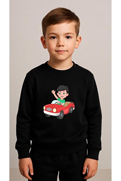 playwear Παιδικό Φούτερ Σετ ΡΟΥΜΠΙΝΙ ΑΥΤΟΚΙΝΗΤΟ Με στάμπα για κορίτσια και αγ...