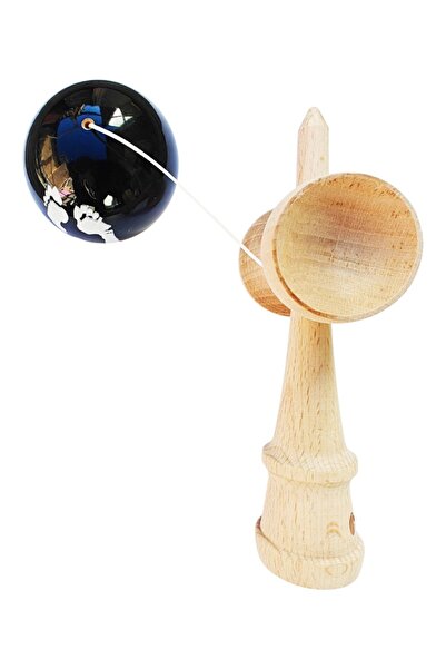 Brasoveanul Urias wood Kendama, Wooden ball + Waterproof USA Sticker for phone, 175KD