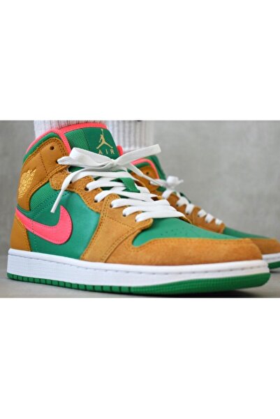 Nike Air Jordan 1 Mid Men's Unisex Sports Shoes Dx4332-700