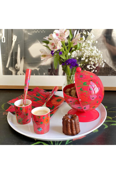 Pylones Metal Şekerlik Coquelicots