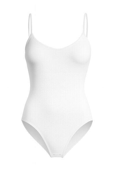 Formeasy Kadın Dikişsiz Full Badi Zıbın – Dikişsiz İnce Askılı Günlük Body