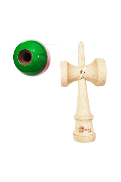 Brasoveanul Urias wood Kendama, Wooden ball + Waterproof USA Sticker for phone, 177KD