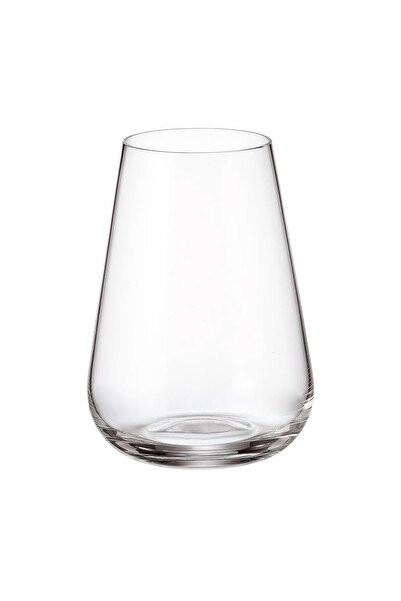 BOHEMİA CRYSTAL Set of 6 water glasses Crystal Bohemia Ardea 300 ml transparent