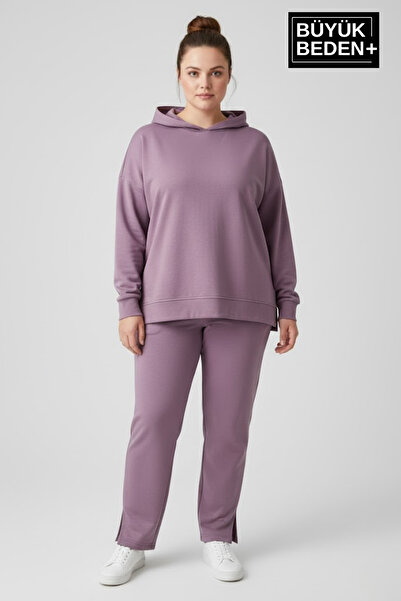 Superlife Φούτερ με κουκούλα μεγάλου μεγέθους SPR26BTK991