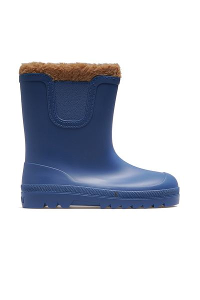 IGOR Verona Borreguito Unisex Παιδικές Αδιάβροχες Μπότες με Γούνα 25k W10340 Μπλε