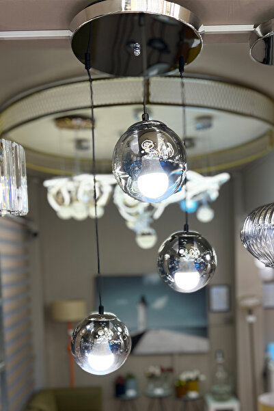 MINIMAL ETICARET VE BILGI TEKNOLOJILERI Echo Bohem Finland Silver Chrome 3'lü...