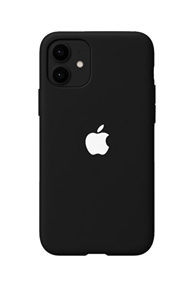 LivaLime iPhone 11 Pro Uyumlu Logo Baskılı içi Kadife kadife Kılıf