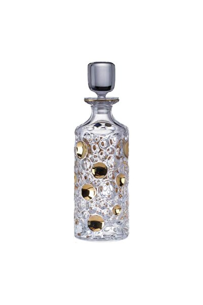 Bohemia Jihlava 1845 Bohemia Lisboa crystal decanter 750 ml transparent-gold