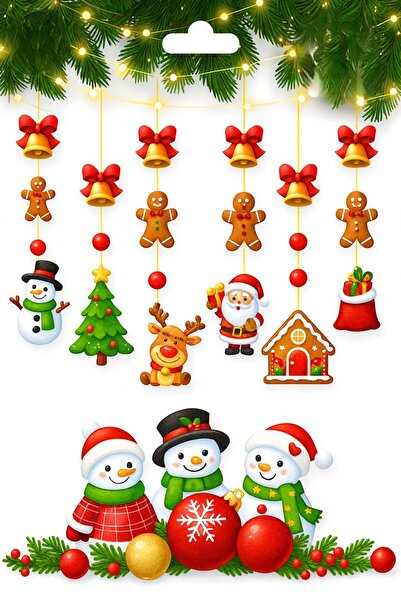 OKAVANGO زينة عيد الميلاد، مجموعة ديكورات عيد الميلاد، زينة شجرة عيد الميلاد ...