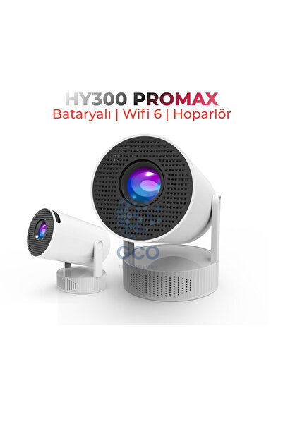 TİKWATCH HY300 Promax Ev Sinema Projektörü | Wifi 6 & Dahili Hoparlör | Uygul...