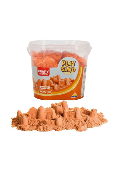 TOYFEST Crafy Play Sand Orange 1000 g