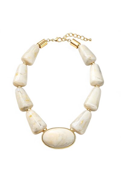 neslyaccessories White bone necklace