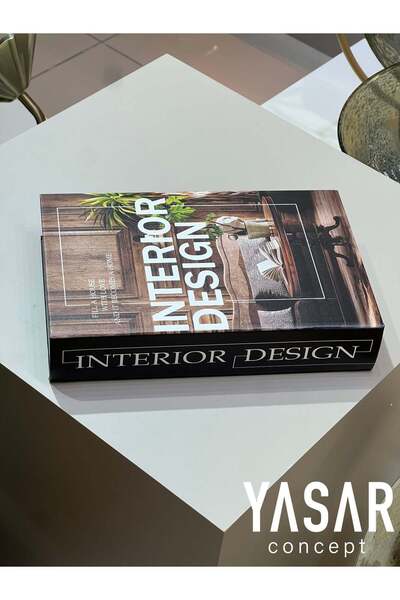 YASAR CONCEPT İnterior Design Kitap Kutu 16x25 Cm