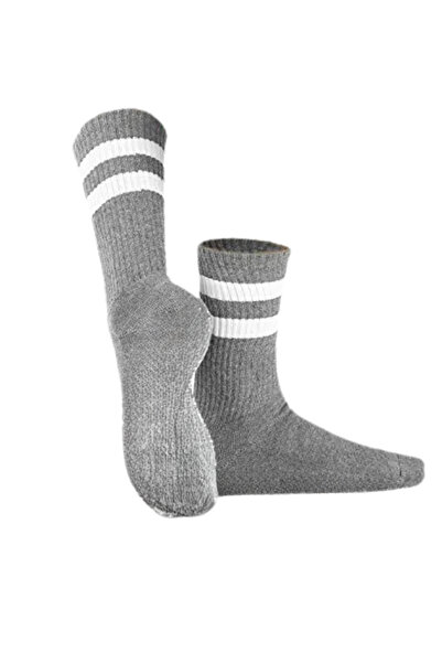 Dore Γνήσιες αθλητικές και casual κάλτσες Unisex 3 ζευγαριών Premium Cotton Tennis College Long Conch για ενήλικες με ρίγες