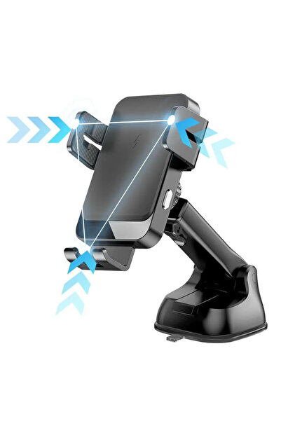 Joyroom JR-ZS219 Wireless Car Charger Mount, Dashboard Clamp, 15W, MultiAngle