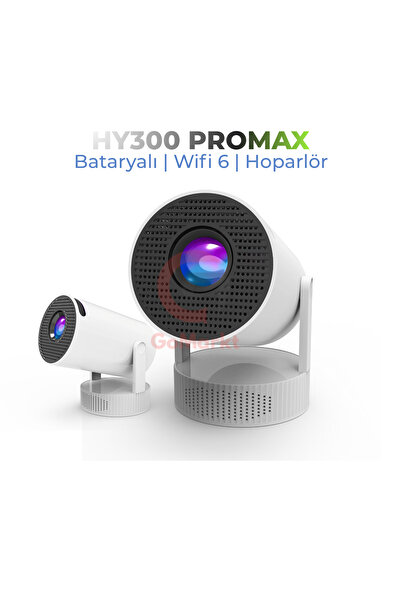 GoMarkt HY300 ProMax Projeksiyon, Ev ve Dış Ortam Sinema Projektörü | Dahili ...