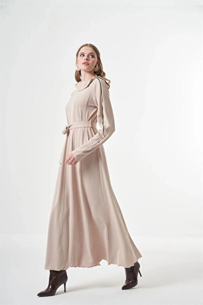 NCL Misswhence 38803 Zipper Detailed Dress Stone