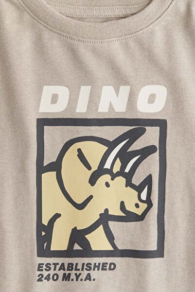 H&M Motif-detail cotton T-shirt