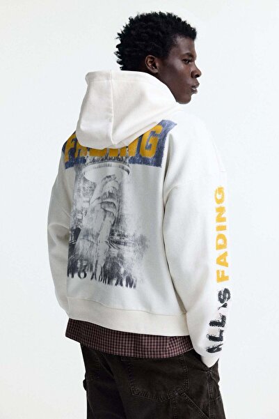 H&M Oversized Fit Printed hoodie