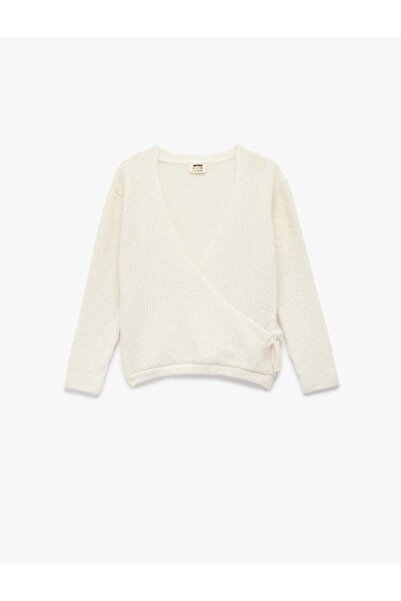 Koton Pulover de tricotaj cu mânecă lungă, cu formă strânsă, cu guler dublu