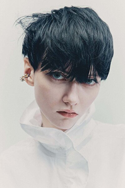 H&M Frill-trimmed cotton shirt