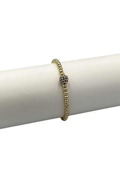 ElectraStore Brățară Aurie Reglabilă Cu Pandantiv Tip Bilă